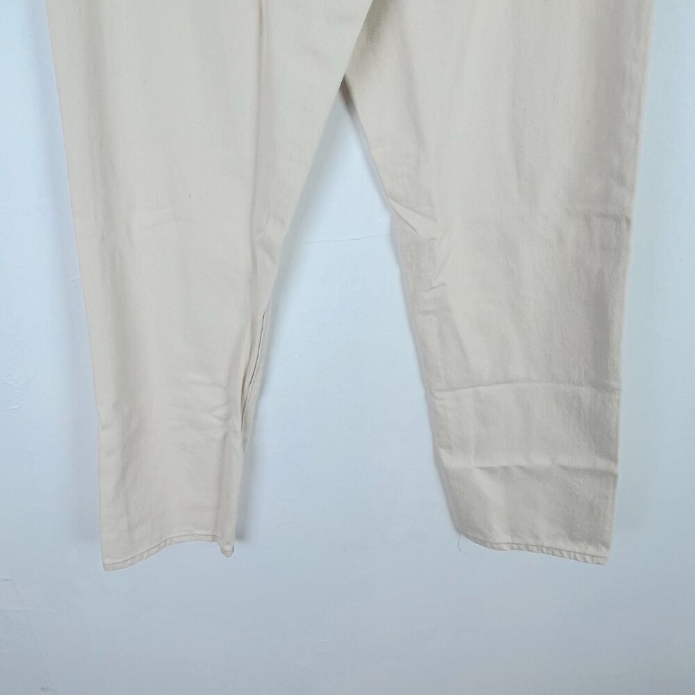 NWT J. Crew Slouchy Boyfriend Jean in Ecru Size 25 NEW - Picture 9 of 11